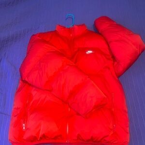 Nike Red Puffer Jacket